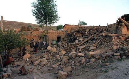 تخريب ۱۲ هزار واحد مسکونی در مناطق زلزله‌زده
