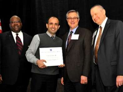 مهندس ایرانی جایزه بهترین دانشجوی انجمن مهندسین آمریکا را کسب کرد