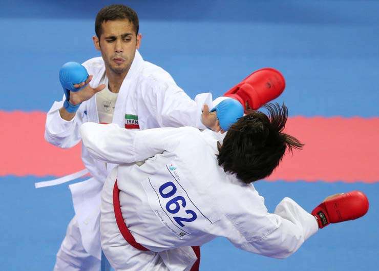 حسني‌پور در کاراته طلايي شد