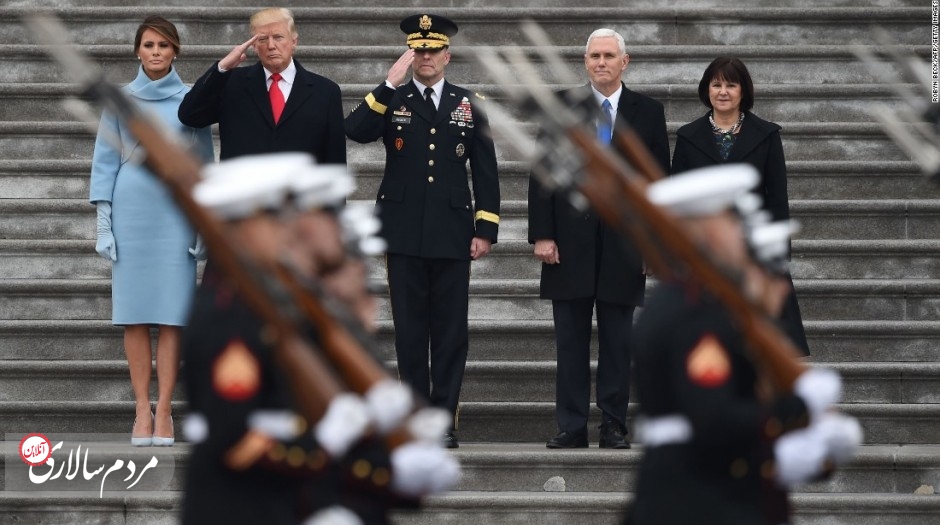 رژه ارتش آمریکا در مخمصه ترامپ