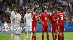 تیم ملی فوتبال ایران در مقابل اسپانیا مردانه جنگید.