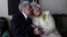 مسن‌ترین زوج جهان ازدواجشان را ثبت کردند