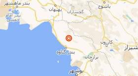 زلزله ۵ ریشتری در فارس