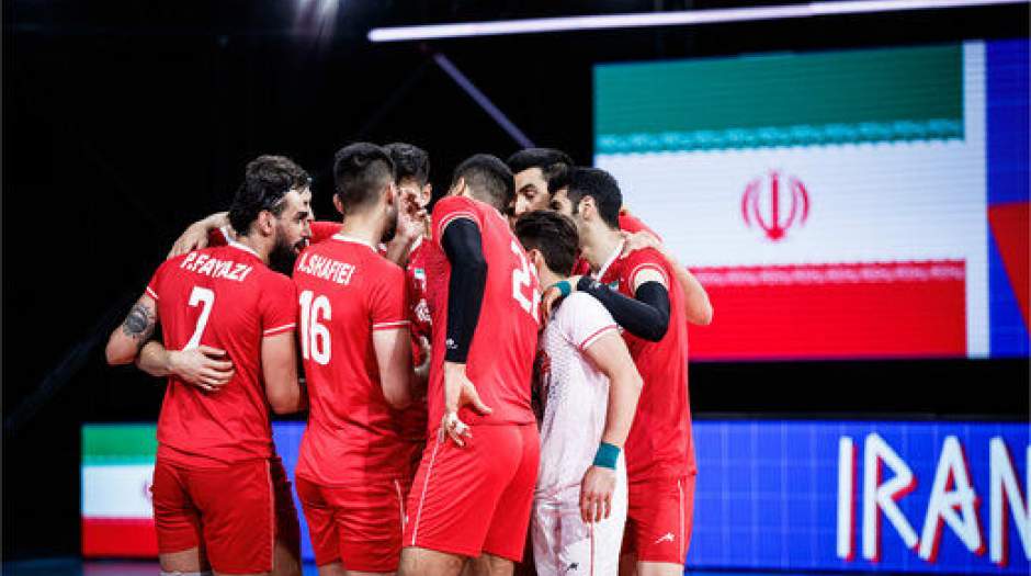 نخستین برد ایران در لیگ ملت‌ های والیبال