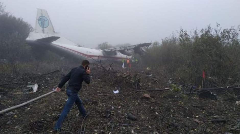 سقوط هواپیمای روسی با ۲۸ سرنشین