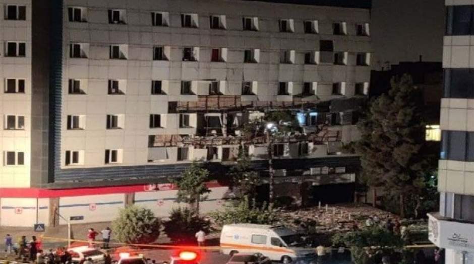 انفجار یک واحد مسکونی در غرب تهران