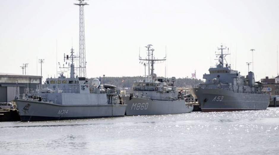 ورود کشتی‌های جنگی ناتو به بندر فنلاند