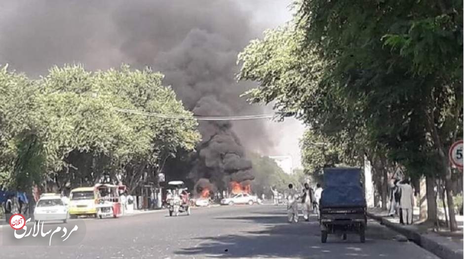 ۸ کشته در پی انفجار در کابل /داعش مسئولیت انفجار را برعهده گرفت