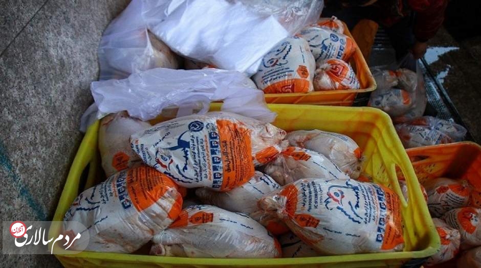 تقاضا برای خرید مرغ ۲۵ درصد کاهش یافت