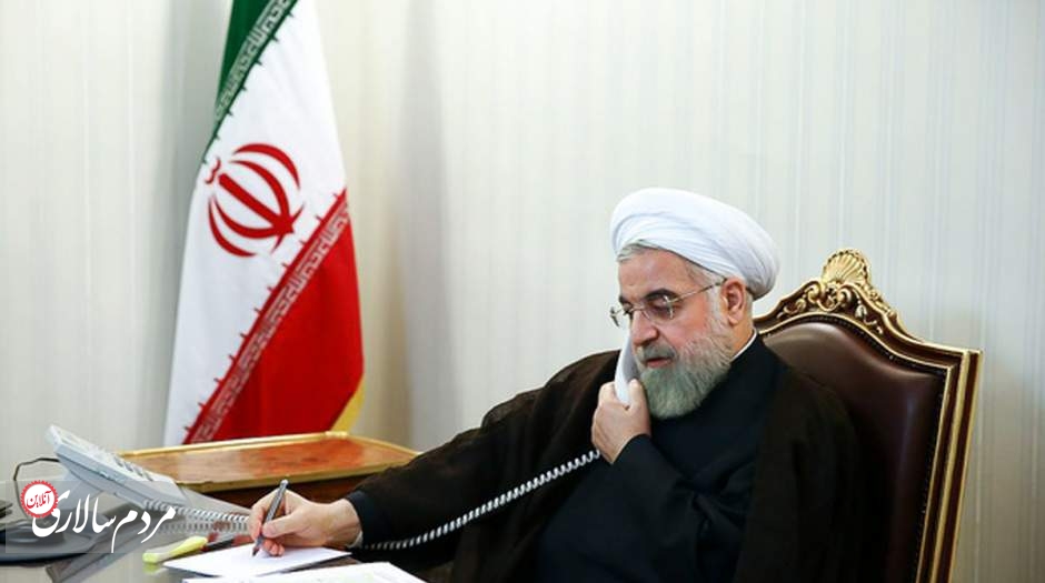 گفت‌وگوی تلفنی حسن روحانی با رئیسی