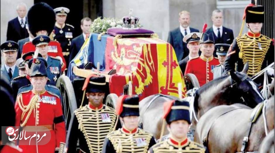 خاکسپاری ملکه در شدیدترین تدابیر امنیتی