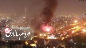 توضیحات آتش‌نشانی درباره آتش سوزی در زندان اوین
