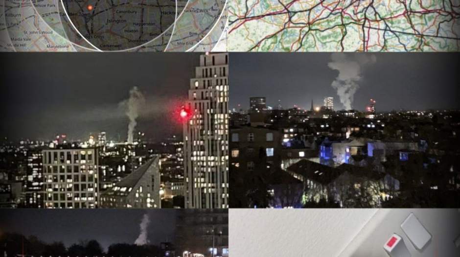 انفجار مهیب در لندن