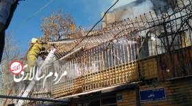 انفجار مرگبار مواد محترقه در خیابان انقلاب