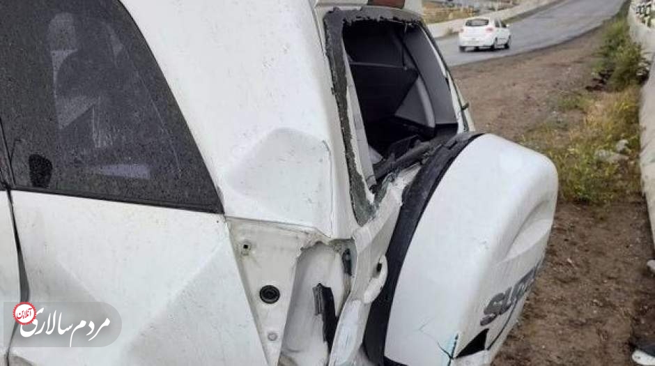 تصادف خودروی رئیس کل گمرک ایران