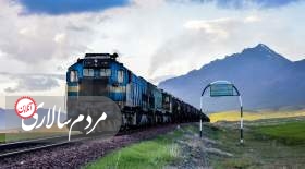 اولین قطار باری از روسیه وارد ایران شد