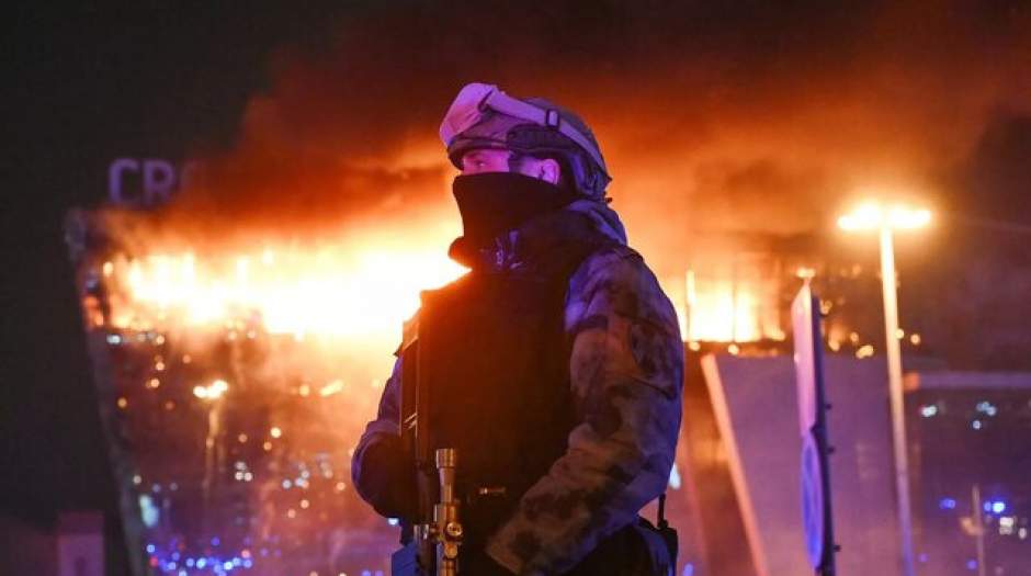 ۴۰ کشته و بیش از ۱۰۰ زخمی در حمله تروریستی در نزدیکی مسکو