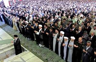 نماز عيد فطر به امامت مقام معظم رهبري اقامه مي‌شود