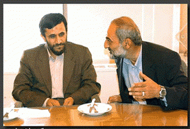 احمدی نژاد و شریعتمداری،زمانی که هنوز دچار اختلاف نشده بودند