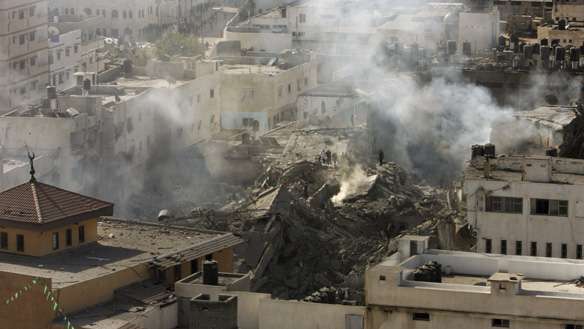 ۴۸۱ کشته و زخمی در نوار غزه