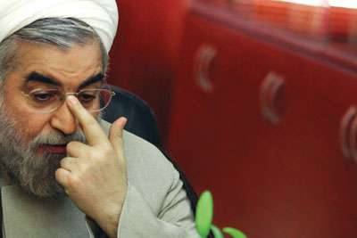 حسن روحانی روز جمعه پس از مدتها در برنامه ای گفت و گو محور بر صفحه تلویزیون حاضر شد