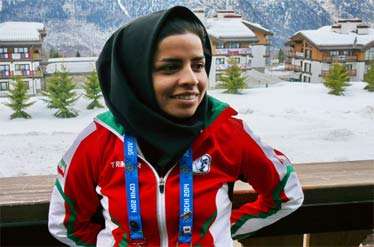 پایان کار اولین اسکی‌باز ایران با کسب عنوان هفتاد و سوم
