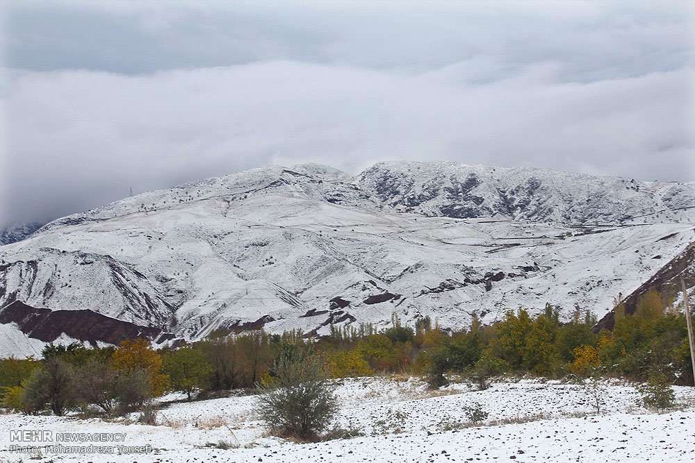 بارش برف و باران در 8 استان طی 24 ساعت آینده
