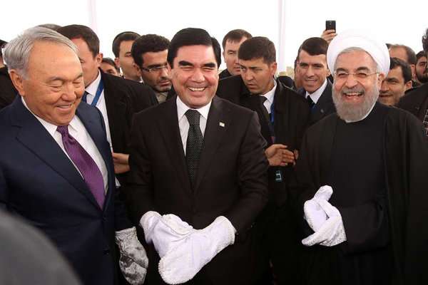 راه آهن بین المللی ایران - ترکمنستان افتتاح شد