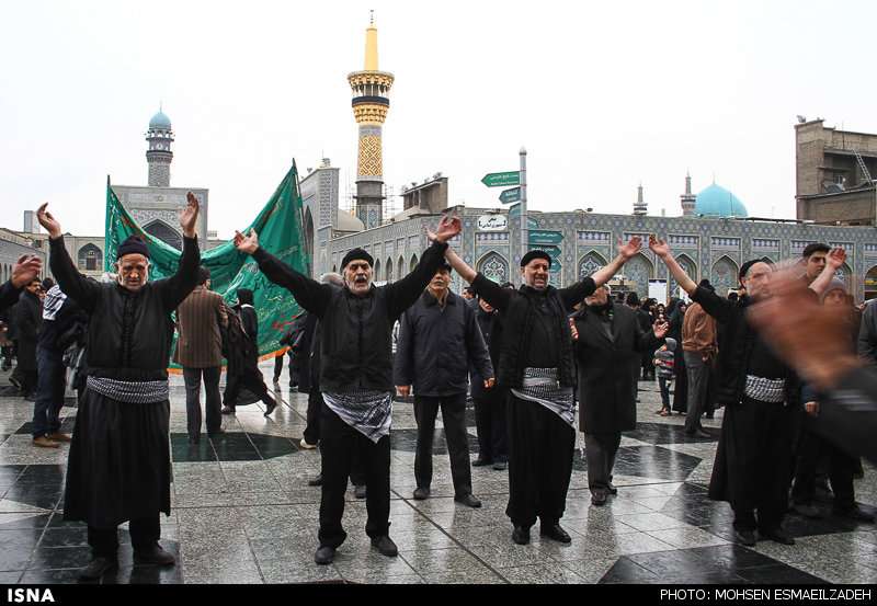 مراسم عزاداری امام رضا(ع) در سراسر ایران برگزار شد