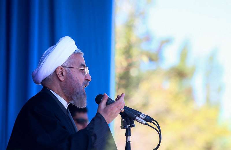حسن روحانی: هیچ خیانتی بالاتر از خیانت پشت جبهه نیست