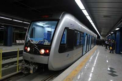 ریزش تونل قطار شهری مشهد