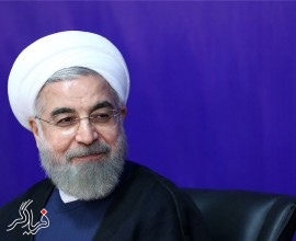 گل روحانی به رقیبان با یک فیلم