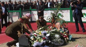 تشییع باشکوه پیکر جلال طالبانی