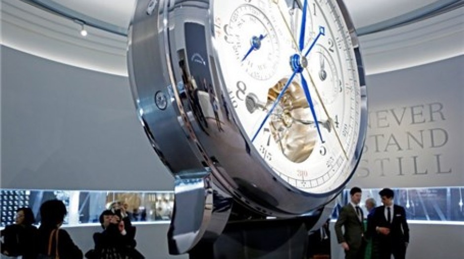 نمایشگاهی از لوکس‎ترین ساعت‎های جهان