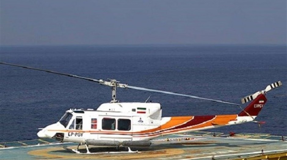 بالگرد مدل بی 212 در اجاره شرکت نفت فلات قاره