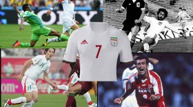 پیراهن تیم ملی در چهار دوره جام جهانی