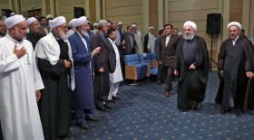 دیدار رئیس جمهور با علماء اهل سنت
