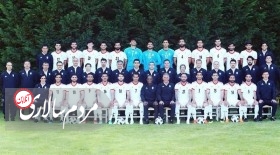 بازیکنان و کادر فنی تیم ملی فوتبال ایران در جام جهانی روسیه