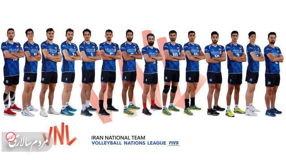 تیم ملی والیبال ایران در لیگ ملتهای والیبال 2018