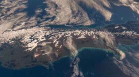 نیوزیلند از منظر فضا