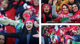 روایت خانم خبرنگار از حضور در استادیوم آزادی