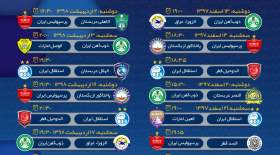 بازیهای نمایندگان ایران در لیگ قهرمانان