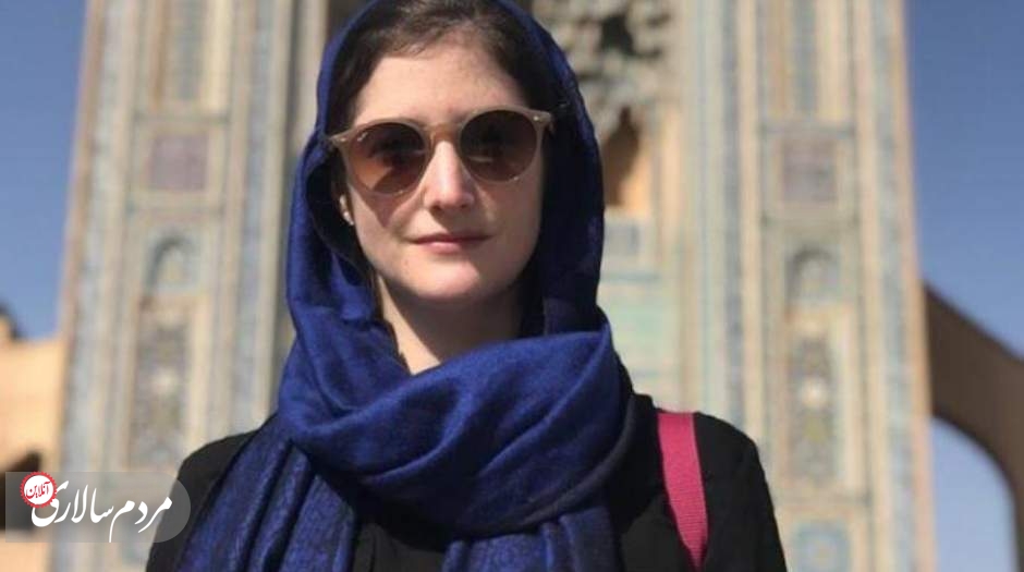 دختر سفیر سوئیس در روسیه در سفر به ایران