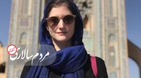 دختر سفیر سوئیس در روسیه در سفر به ایران