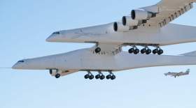 پرواز بزرگترین هواپیمای جهان
