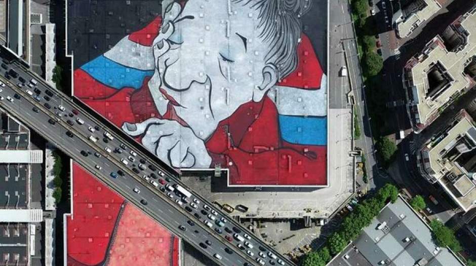 بزرگترین نقاشی دیواری اروپا