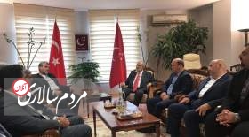 دیدار دبیرکل حزب مردم سالاری با دبیرکل حزب سعادت ترکیه