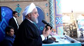 فیلم: سلام فرستادن روحانی به خاتمی  <img src="/images/video_icon.gif" width="16" height="13" border="0" align="top">