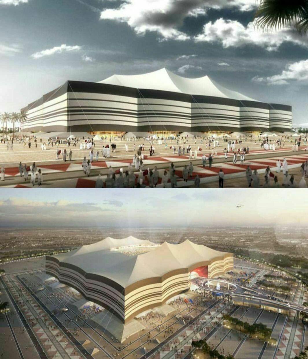 ساخت ورزشگاه قطر به شکل خیمه اعراب