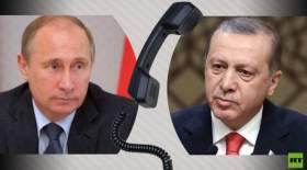 رایزنی تلفنی پوتین و اردوغان